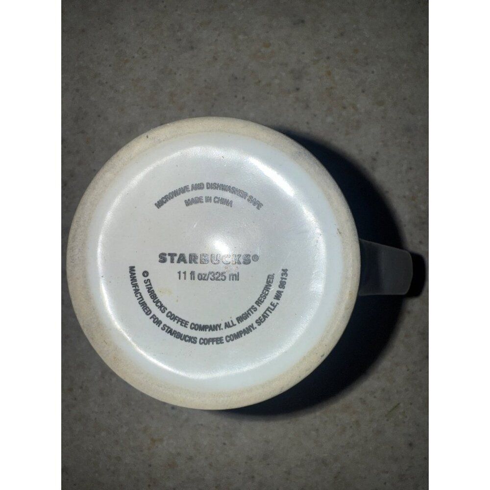 RARE 2017โStarbucks Christmas Holiday Tree Ceramic Coffeeโ Cup Tea Mug | 11 oz - Picture 7 of 8
